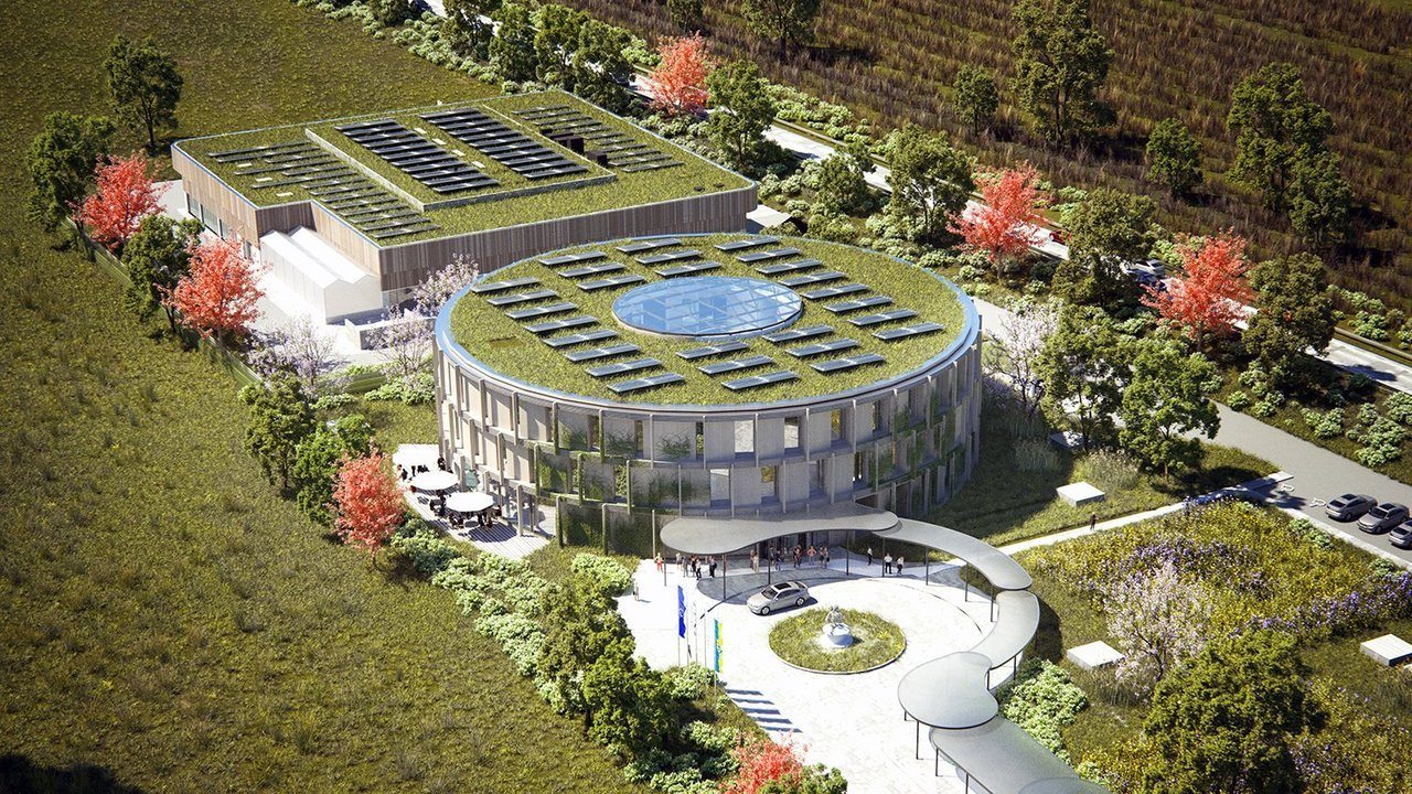 SanGroup's self-sufficient and climate-neutral business park.