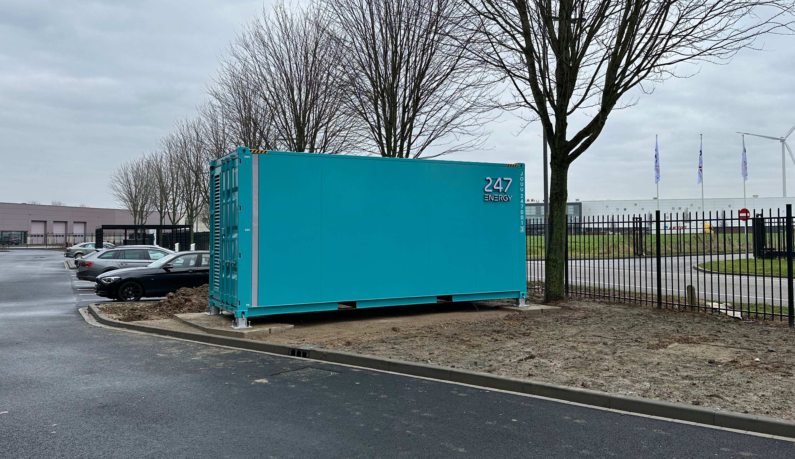 247 Energy Container integrating Hercules and Inview of CE+T Power